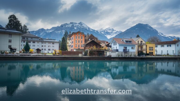 Car with driver in Interlaken